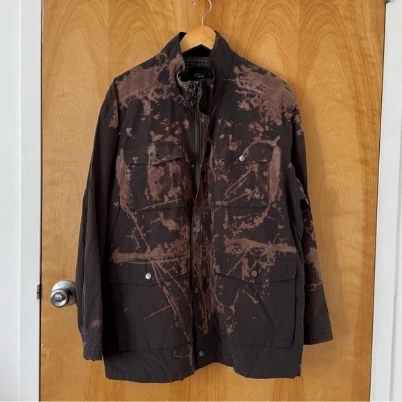 Rails Other - Rails Cardiff Custom Bleach-Dyed Military Utility Jacket size Men’s XXL